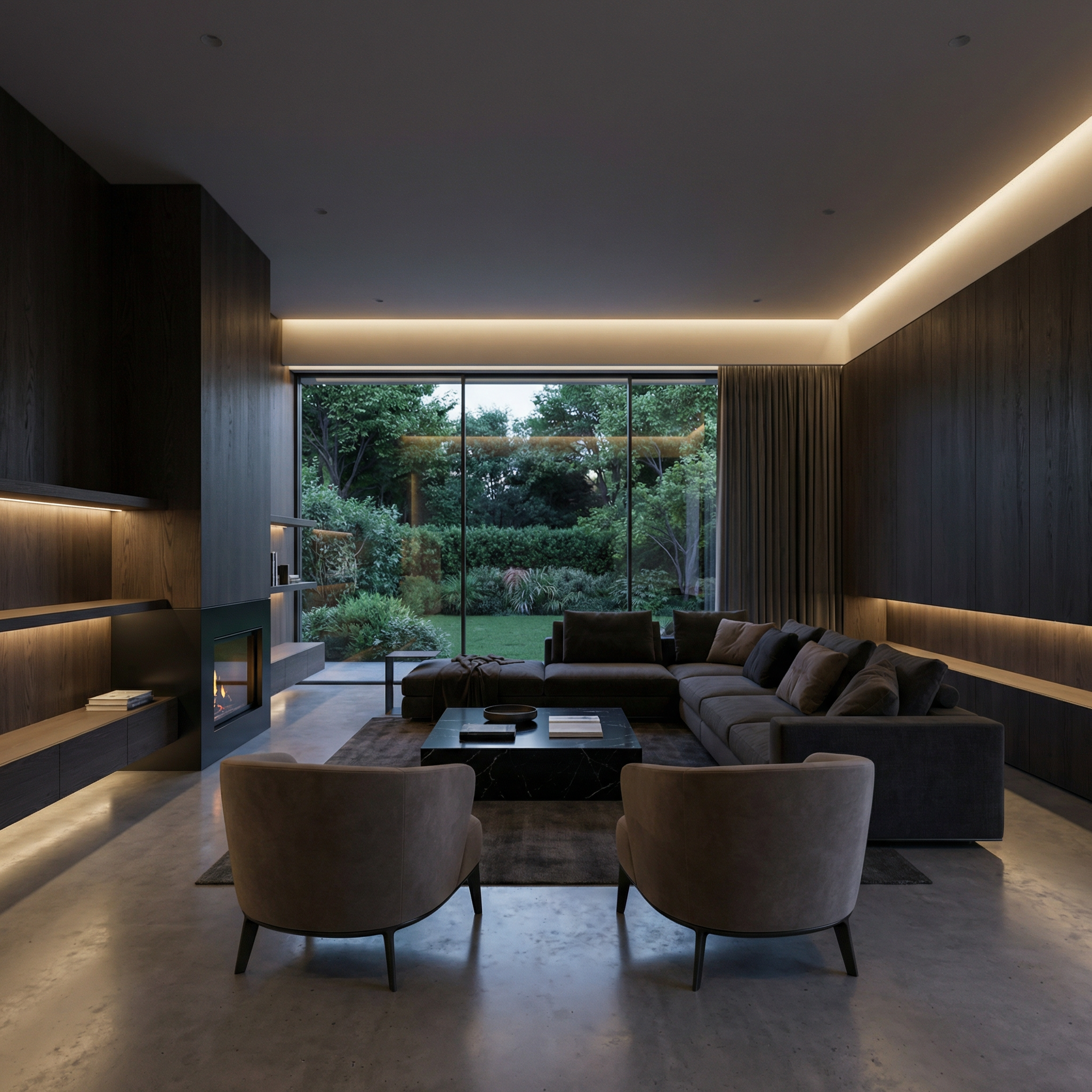 Interior de casa de lujo en Tijuana